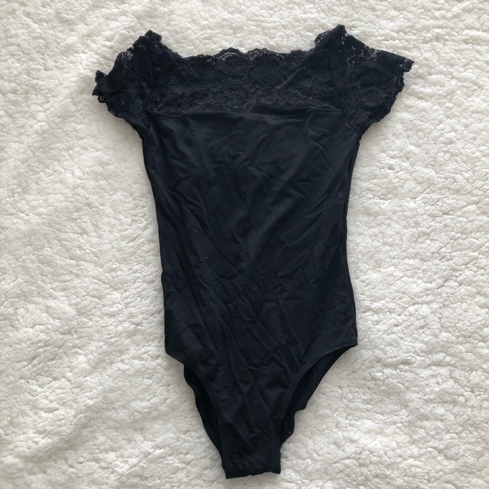 Black Lace Leotard